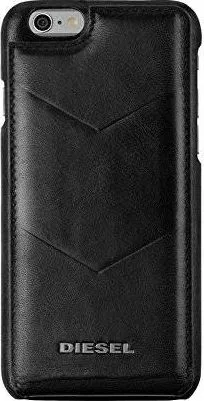 Mbrojtëse Diesel Moulded Flip Case, për iPhone 6 6S, e zezë - 4