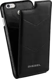 Mbrojtëse Diesel Moulded Flip Case, për iPhone 6 6S, e zezë