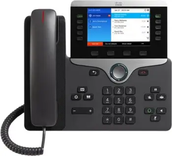 Telefoni IP Cisco 8851, 5 linja, ekran LCD me ngjyra, gri