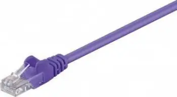 Kabull rrjeti Goobay UTP CAT5e, 0.25m, 2x RJ45, vjollcë