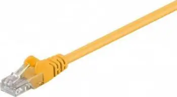 Kabllo rrjeti Goobay CAT 5e Patch, U/UTP, e verdhë