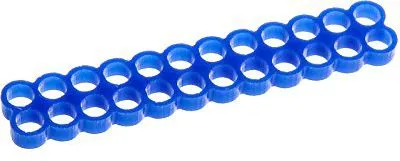 Organizer kabllosh E22 Comb Blue SC-407-E2, 1 copë, i kaltër - 1