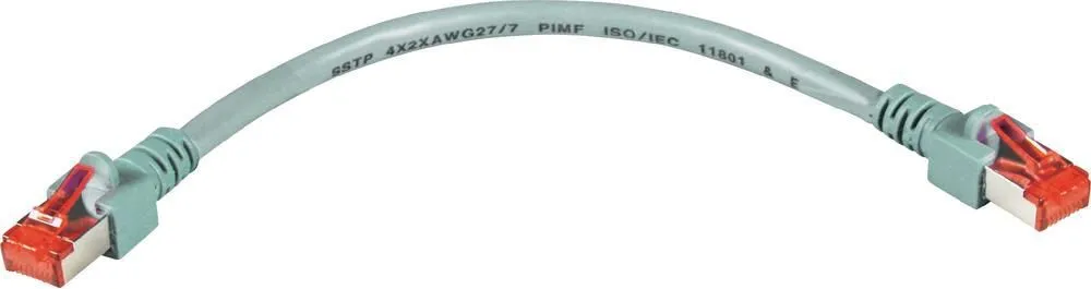 Kabllo rrjeti EFB Cat 6 Patchcord S/FTP, 0.25m, gri - 1