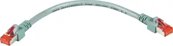 Kabllo rrjeti EFB Cat 6 Patchcord S/FTP, 0.25m, gri