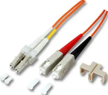 Kabllo optike EFB Elektronik O0314.2, 2 m, LC në SC, OM3, ngjyrë turke