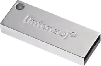 USB flash Intenso Premium Line, 64GB, USB A, e zezë