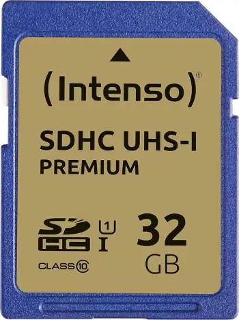 Kartë memorie Intenso Premium SDHC, 32GB, Class 10 UHS-I
