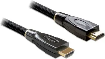 Kabllo HDMI Delock 82739, 5m, 4K, antracit