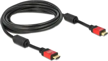 Kabllo HDMI Delock 84335, 5m, Full HD 4K, e kuqe