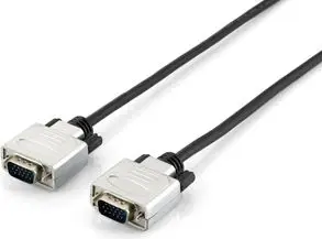 Kabllo Equip D-Sub (VGA) - D-Sub (VGA), 30m, e bardhë/ e zezë (118867)