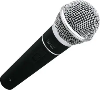 Mikrofon dinamik Azusa DM-604, 60Hz-15kHz, 600 Ohm, gri