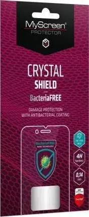 Folie mbrojtëse MS CRYSTAL BacteriaFREE për Xiaomi Redmi Note 9 9T 5G Redmi 10X 4G, antibakteriale, transparente