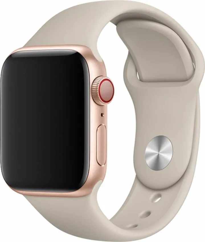 Rrip ore Devia Deluxe Sport Strap, për Apple Watch 40mm 38mm, fluoroelastomer, i zi - 1