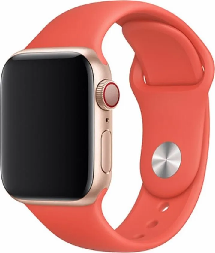 Rrip ore për Apple Watch, 42 44mm, fluoroelastomer, i zi - 1