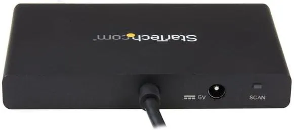 Hub video StarTech MST, DisplayPort në 3x HDMI, 4K, i zi - 4