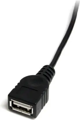 Kabllo USB StarTech USBMUSBFM1, USB A në Mini USB B, 2.0, 1m, e zezë