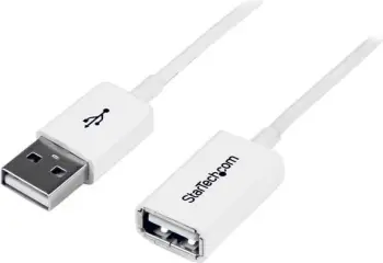 Kabllo zgjatues USB StarTech 2.0, 3m, A në A M/F, i bardhë