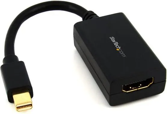 Adapter Mini DisplayPort në HDMI StarTech MDP2HDMI, 1080p, i zi - 1