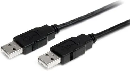 Kabllo USB-A në USB-A StarTech, 2m, e zezë - 1
