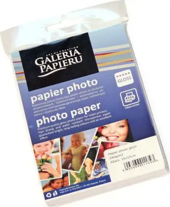 Letër dekorative Galeria Papieru Roses, 250g/m², 20 fletë, e bardhë