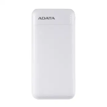 Bateri e jashtme ADATA C100, 10000 mAh, karikim i shpejtë 20W, e bardhë