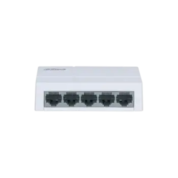 Swich rrjeti Dahua Mr Dahua, 5 porta, plug and play, i bardhë