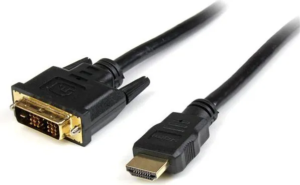 Kabllo HDMI në DVI D StarTech HDDVIMM3M, 3m, e zezë - 1