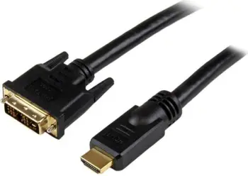 Kabllo StarTech, HDMI - DVI-D, 10 m, e zezë