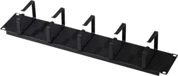 Organizues kabllosh Digitus DN-19 ORG-2U-SW, për kabinet rack 2U, i zi