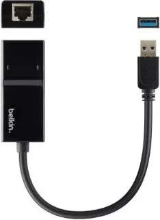 Kartë e jashtme e rrjetit Belkin B2B048 NIC, e zezë - 1