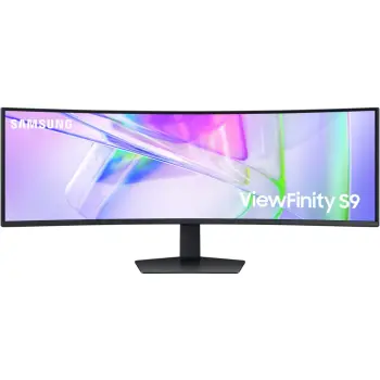 Monitor Samsung ViewFinity S9 S49C950UAU / 49″ DQHD Curved 120Hz 5ms HDR400 DP HDMI RJ45 LS / e zezë