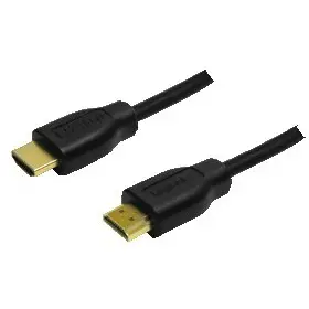 Kabllo HDMI LogiLink / High Speed with Ethernet / HDMI-A Plug → HDMI-A Plug / St/St / 1.0m – Zezë