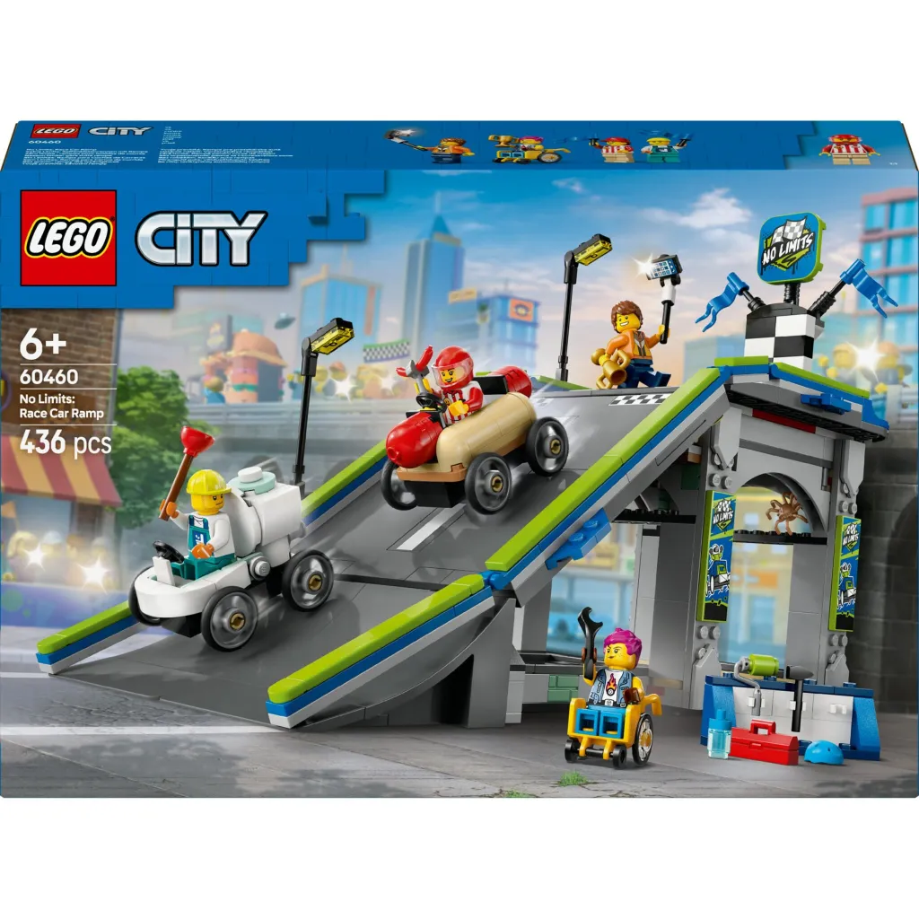LEGO 60460 City No Limits: Soapbox Derby with Ramp - 1