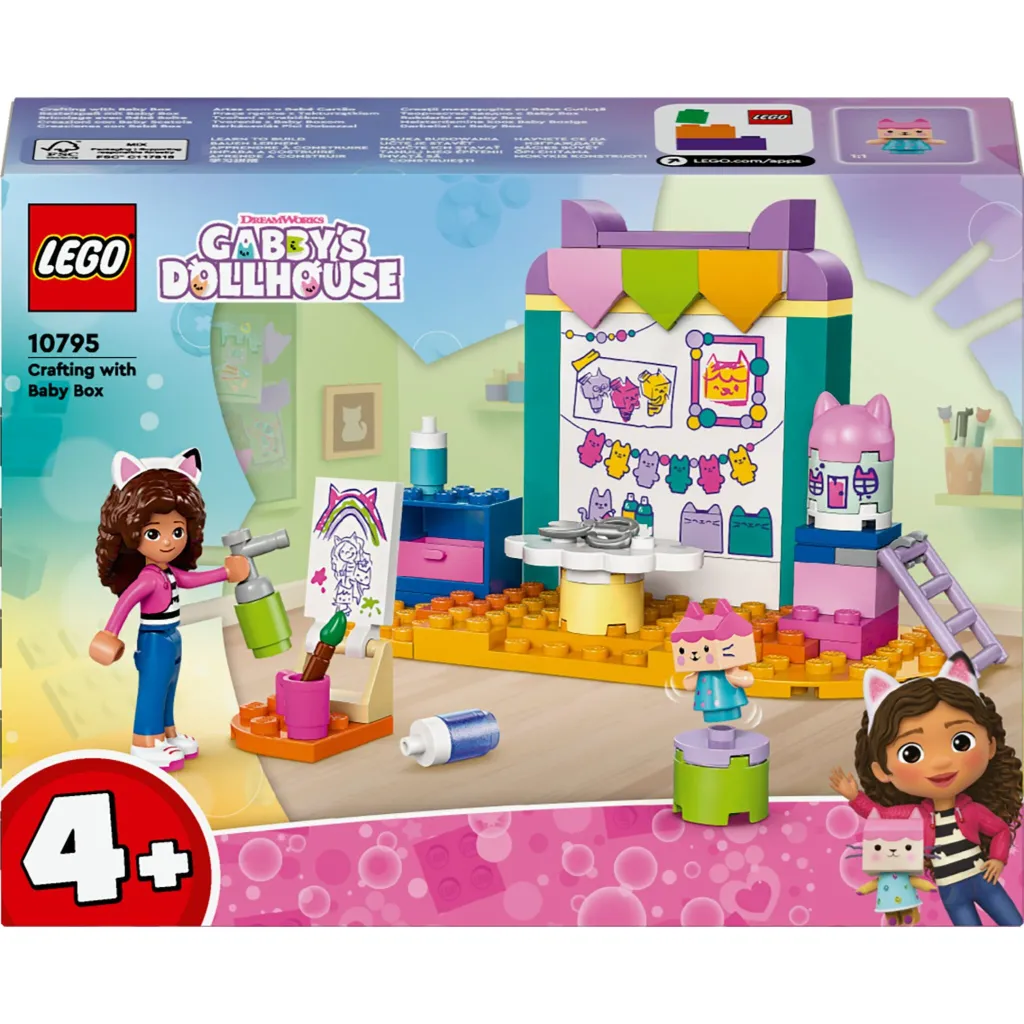 LEGO 10795 Gabby’s Dollhouse Crafting with Baby Box - 1