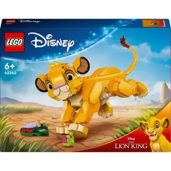 LEGO Disney Classic Simba the Lion Cub of the King 43243
