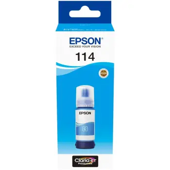 INK Epson 114 EcoTank Ink Bottle C13T07B240 – Cyan, 70ml