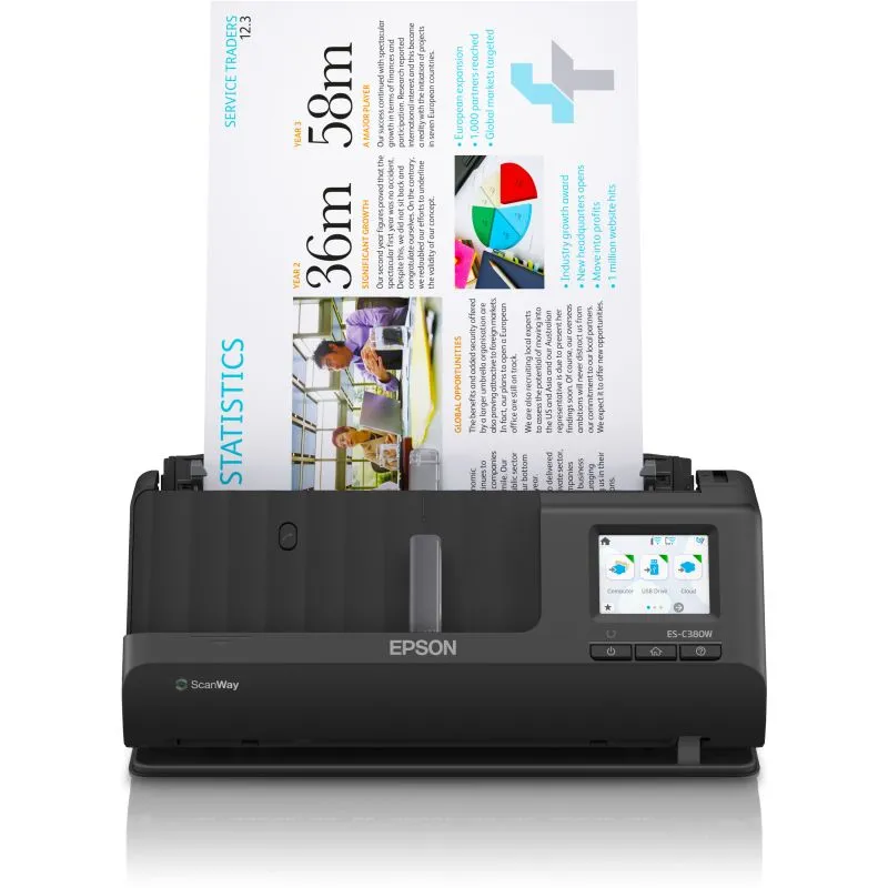 Skaner EPSON WorkForce ES-C380W A4 - 1