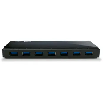 HUB USB 3.0 TP‑Link UH720 / 7‑Port / SuperSpeed 5 Gbit/s / aktiv / Me furnizim energjie – Zezë