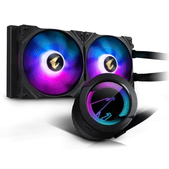 Ftohës për Procesor GIGABYTE AORUS WATERFORCE 280 FTOHËS LIQUID CPU me ekran ARGB