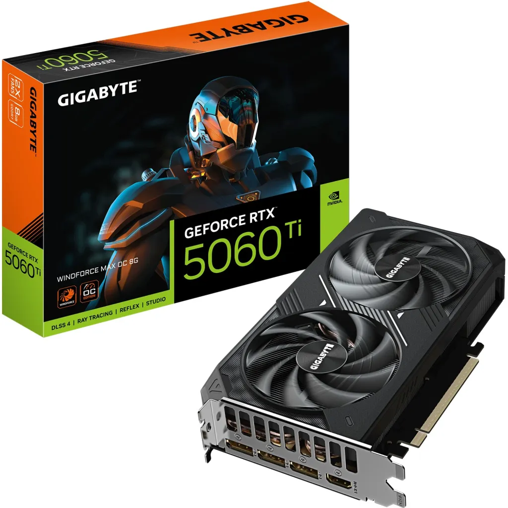 Kartelë grafike NVIDIA RTX5060 TI 8GB Gigabyte EAGLE Max OC GDDR7 - 1