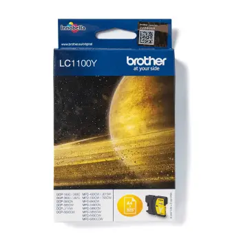 INK Brother LC-1100Y deri në 325 faqe sipas ISO/IEC 24711 – Verdhë