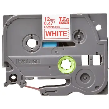 Label Brother Original Laminated Tape TZe-232 – 12mm x 8m – Kuqe / Zezë