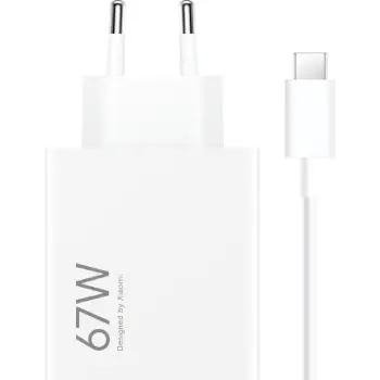 Adapter Xiaomi Charger Combo / 67W / Bardhë