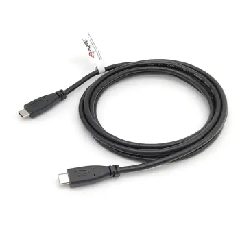 Kabllo Equip USB-A 2.0 & C St/St 3.00m 3A 480Mbps / e zezë
