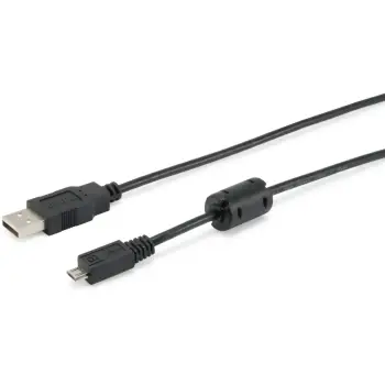 Kabllo Equip USB-A 2.0 -> micro B St/St 1.00m / e zezë