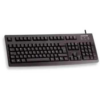 Tastierë me kabllo Cherry KC 1000 / QWERTZ Frëngjisht – Zezë