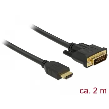 Kabllo HDMI DELOCK / HDMI-A Plug → HDMI-A Plug / Version 1.3b / 1.8m – Zezë