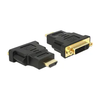 Kabllo HDMI ↔ DVI 24+1 DELOCK / Bidirectional / St–St / 3m – Zezë