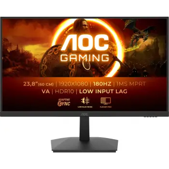 Monitor Gaming AOC 16G3 / 15.6″ / Full HD IPS W-LED / 144 Hz / 4 ms / HDMI + USB / Zezë Kuqe