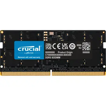 RAM DDR5 Crucial Kit / 64GB (2×32GB) / 5600 MHz / CL46 / SO-DIMM